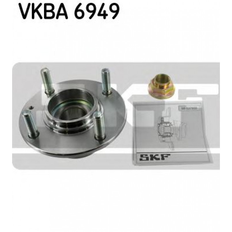VKBA 6949 SKF Ступиця колеса в зборі